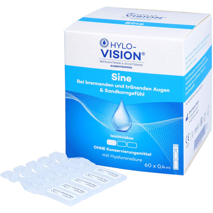 Hylo-Vision Sine vienreizējās devas pipetes