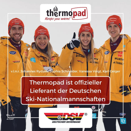 Thermopad Wärmegürtel GR. S-XL (Stretch/Klett) – DAS ORIGINAL: 3x Wärmegürtel für 12 Stunden I Sofort einsatzbereiter Wärmegurt aus extra warmen Wärmepflastern/Wärmepads – Nierenwärmer/Rückenwärmer