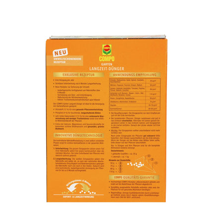 COMPO dārza ilgtermiņa mēslojums 2kg