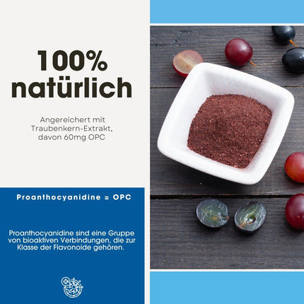 Fair &amp; Pure® - Super Resveratrol - 90 kapsulas - dabīgs resveratrols no diršļa ar bioflavonoīdiem - vegāns