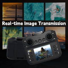 Toladrone TD12LCD drons ar kameru, drons ar LCD ekrānu, tālvadības pulti, bezsuku motora drons, optiskās plūsmas pozicionēšanas droni bērniem, RC kvadrokopters pieaugušajiem