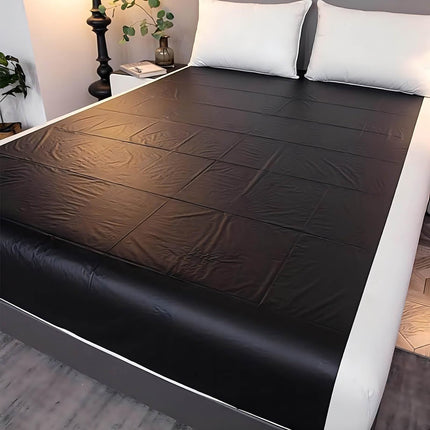 Ūdensizturīga gultasveļa seksam, 220 x 200 cm ūdensizturīga lateksa palags sievietēm un vīriešiem, mazgājama fetiša gultasveļa, ideāli piemērota masāžai, erotiskajām spēlēm, seksa spēlēm, mitrām spēlēm pāriem