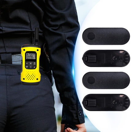 4 rāciju jostas klipšu iepakojums, jostas klipša nomaiņas pārnēsājams jostas klipsis, kas saderīgs ar Motorola, radio jostas klipsis T92 T80 T80ex 480 T600 H20 TLKR T60 T80E