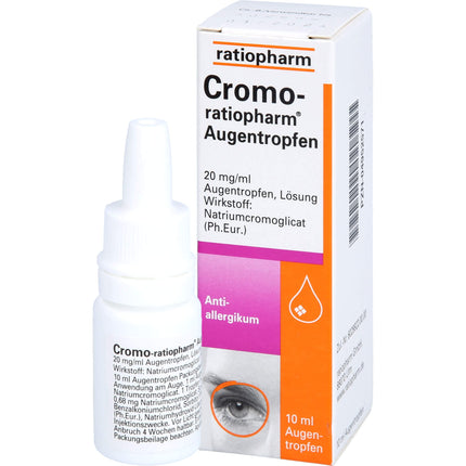 Cromo Ratiopharm Augentrop-NL, pret alerģijām,