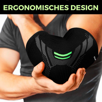 NativoDex elkoņa ortoze – kompresijas ortoze elkonim, tenisa elkoņa ortoze, golfa spēlētāja elkoņa ortoze, tendinīta, osteoartrīta, sporta rokas ortoze vīriešiem un sievietēm