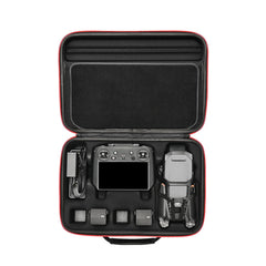 RLSOCO soma DJI Mavic 3 Pro dronam. Der: Mavic drona korpuss, RC/RC Pro kontrolieris, propelleri, baterijas, lādētājs un citi piederumi.