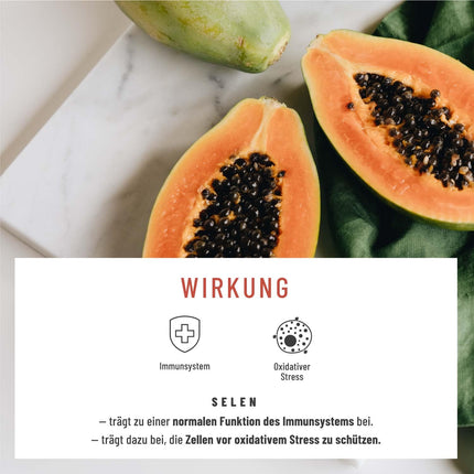 Wohlenzym enzīmu komplekss ar 800 mg bromelaīna (5000 FIP), papaīnu, rutīnu - ananāsu un papaijas vegānisks enzīms - imūnsistēmas* atbalsts - kuņģa sulu izturīgas kapsulas no NATURTREU®