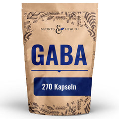 GABA kapsulas ar augstu devu – 500 mg vienā kapsulā – 270 kapsulas pa 500 mg katra – vegāns – gamma aminosviestskābe – GABA augsta deva – 100% dabīgs, bez piedevām – pašu ražots