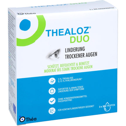 THEALOZ Duo acu pilieni 3x10 ml