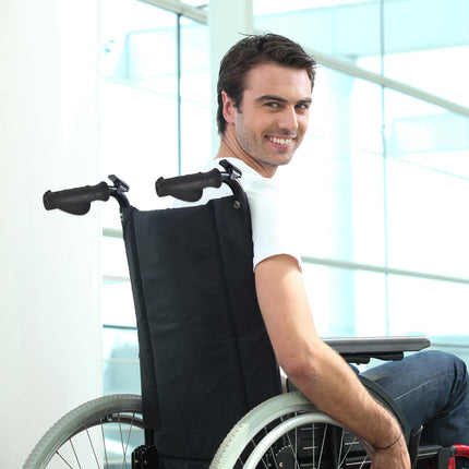 Colexy 2 Comfort rollatora rokturu iepakojums, ergonomiskas formas, gumijas rokturi, rollatora rokturis, rollatora turētājs, labais un kreisais, rokturis mobilitātes palīglīdzeklim, φ 22 mm (melns)
