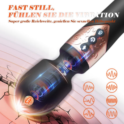 Dildo vibrators seksa rotaļlietas sievietēm, vibrācijas komplekti sievietēm klitora seksa rotaļlietas, seksa rotaļlietu komplekts sievietēm ar 10 * 7 režīmu pāru vibratoriem, prostatas masieris
