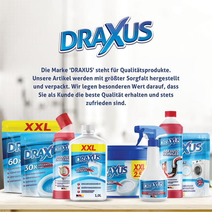 DRAXUS profesionāls pelējuma noņēmējs ar inovatīvu līmes efektu | Īpaši spēcīgs pelējuma aerosols sienām, vannas istabām, silikona šuvēm un citam | Ļoti efektīvi noņem pelējumu (aktīvais hlors) 500 ml