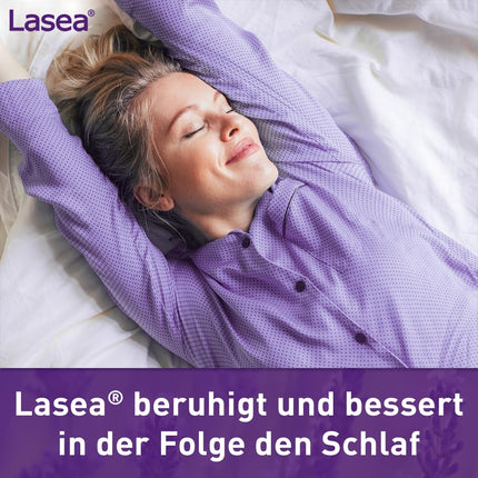 Lasea® palīdz dabiski atslēgties, nomierina un uzlabo miegu. Augu izcelsmes zāles ar īpašu lavandas eļļu | 14 kapsulas