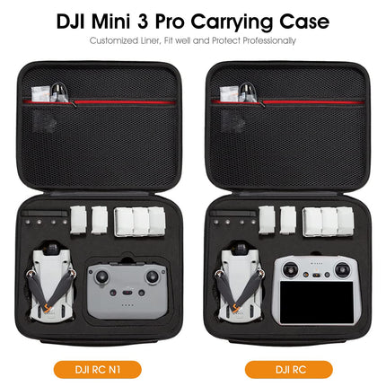 Kethvoz Mini 3 Pro somas un transportēšanas maciņš, transportēšanas maciņš DJI Drone Mini 3 Pro Fly un citu kombinēto piederumu pārnēsāšanai, transportēšanas soma ar drona propelleru komplektā