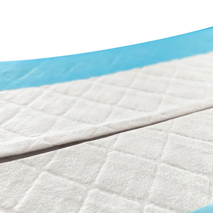 TIGA-MED medicīniskie ieliktņi 60x90cm | 8 slāņu | 200 gabali | Treniņu spilventiņi | Pārtinamie paklājiņi mazuļiem | Vienreizējās lietošanas pacientu kartes | Nesaturēšanas ieliktņi | Kucēnu spilventiņi
