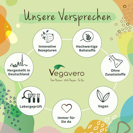 Zirgkastaņas ekstrakts Vegavero® | 100% bioloģisks | 800 mg ekstrakta ar vīnogu lapām un acerolas C vitamīnu | Cenas un veiktspējas attiecības uzvarētājs 2024* | Aescīns un polifenoli | 120 vēnu kapsulas | Vegāns un bez piedevām