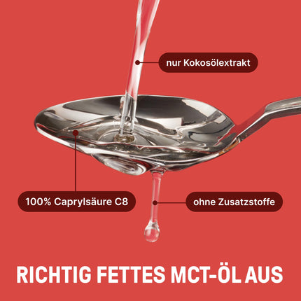 BRAINEFFECT MCT eļļa C8 (500 ml) – ražo par 300% vairāk ketonu nekā citas MCT eļļas (100% C8) – ketogēna diēta – tīrs kokosriekstu eļļas ekstrakts – ideāli piemērota ketogēnai diētai un necaurlaidīgai kafijai