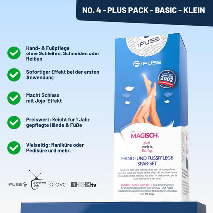 Mr. Fuss tulznu noņemšanas šķīdums saudzīgai tulznu noņemšanai. Ātri mīkstinošs losjons 250 ml Nr. 4 Plus iepakojumā. Pēdu kopšanas pedikīra komplekts bez slīpēšanas ar tūlītēju efektu.
