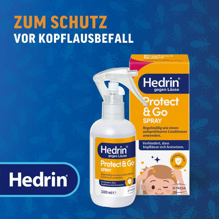 HEDRIN Protect &amp; Go aerosols – efektīva profilakse pret galvas utu invāziju. Klīniski pierādīta efektivitāte un lietotājam draudzīgs risinājums utu profilaksei