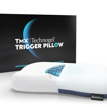 TMX® sprūda spilvens | Ortopēdisks un ergonomisks spilvens | Guļošiem uz muguras/sānu | Dzesēšanas paliktnis | Galvas, kakla un plecu zonas atbalsts un atvieglojums