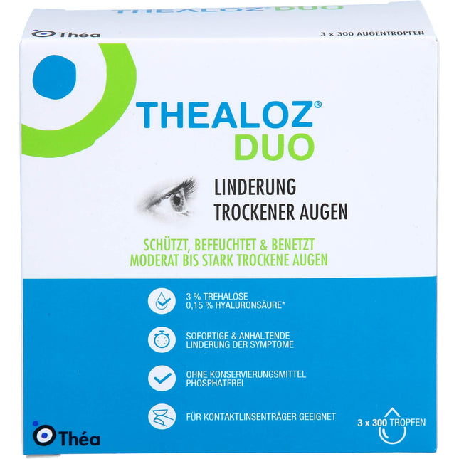 THEALOZ Duo acu pilieni 3x10 ml