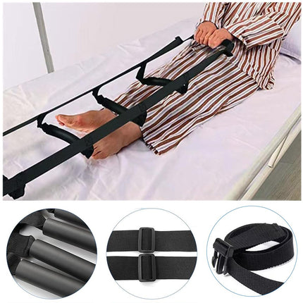 Bettleiter Aufrichthilfe Bettleiter Strickleiter Verstellbare Bett Strickleiter Seilleiter Hilfsgriff mit Klimmzugseilheber Aufstehhilfe Strickleiter Bett-Hilfsgeräte für Ältere Menschen, Kranke, Beh
