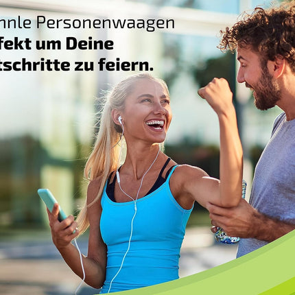 Soehnle Style Sense Safe 300 personālie digitālie svari ar īpaši lielu LCD displeju, plakani personālie svari ar pretpirkstu pārklājumu, nerūsējošā tērauda svari