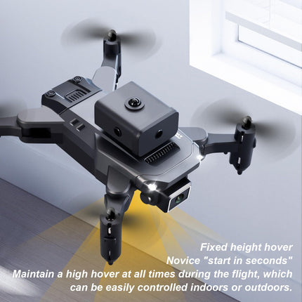 HD mini drons pieaugušajiem un iesācējiem, FPV droni ar augstuma noturēšanu, bezvadu salokāms kvadrokopters, pacelšanās ar vienu pogu, 3D pagriezieni, inteliģenta izvairīšanās, automātiska atgriešanās