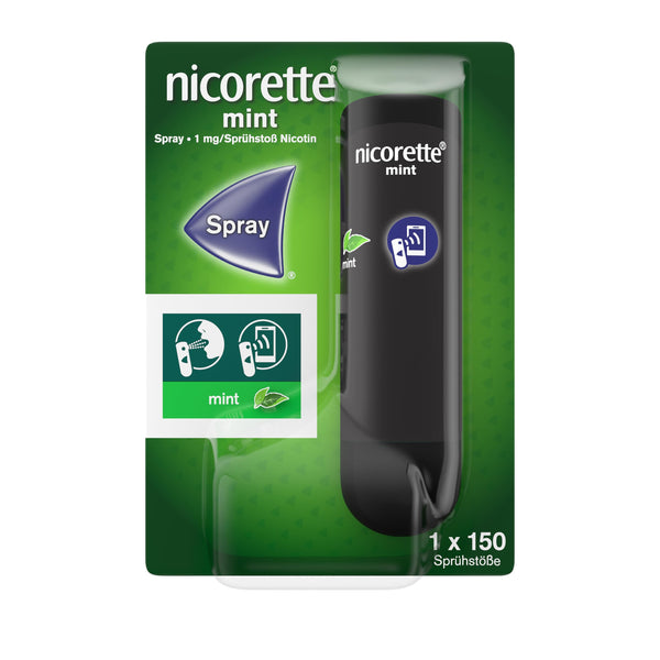 Nicorette Mint aerosols 1 mg/izsmidzinājumā NFC