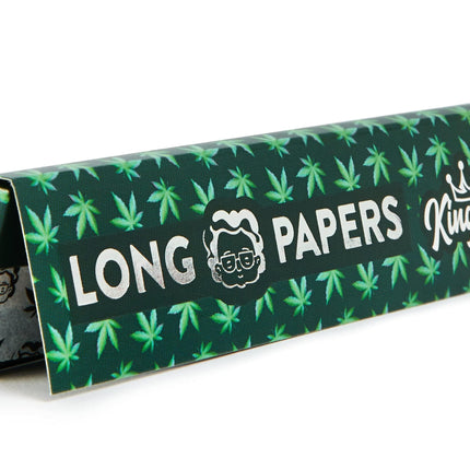 6x Granny's® jaunās organiskās, plānās, garās papīrītes, kas izgatavotas no kaņepēm | 108 x 45 mm | 36 nebalinātas loksnes | King izmēra | bioloģiskās kaņepes