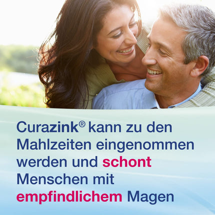 Curazink cietās kapsulas - zāles klīniski apstiprināta cinka deficīta ārstēšanai - augsta deva ar 15 mg cinka unikālajā cinka-histidīna kompleksā - 1 x 50 cietās kapsulas