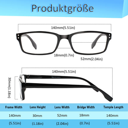 COJWIS lasāmbrilles, 2 iepakojumā, zilas gaismas bloķējošas brilles, atsperīgas eņģes, pretreibonis, sievietēm un vīriešiem, vieglas brilles (2 krāsu sajaukums, 4,00, multiplikators_x)
