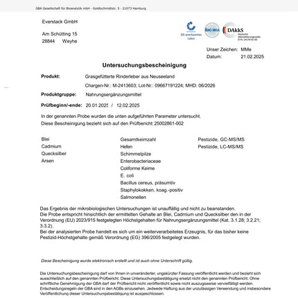 Dzīvnieku izcelsmes liellopu aknas [240 kapsulas] - dabīgs dzelzs, A vitamīns, B12 vitamīns, varš - ar zāli barotu liellopu aknas - ganībās barotu dzīvnieku kvalitāte no Jaunzēlandes - optimāla barības vielu uzsūkšanās - halal sertificētas izejvielas