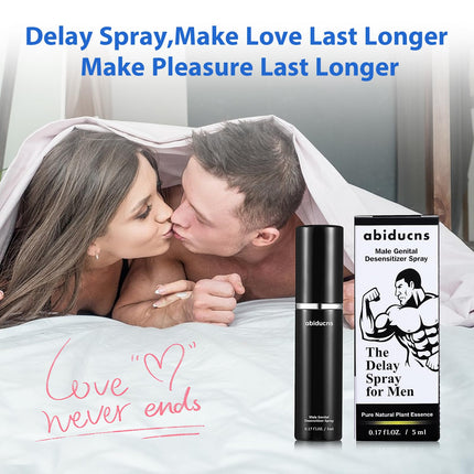 abiducns aizkavējošais aerosols seksuālās spējas pastiprinātājam vīriešiem, lai ilgāk izturētu gultā, efektīvi pagarina vīriešu laiku un palielina komfortu, 5 ml, 50 pumpji