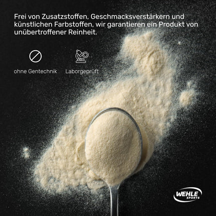 Jūras kolagēna pulveris 500 g - bioaktīvi kolagēna hidrolizāta peptīdi - zīmola izejviela CollaPure® - Wehle Sports zivju kolagēns - neitrāls