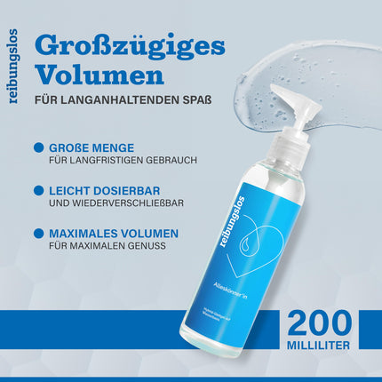 Project Sexmuseum - universāls un slaids lubrikants - uz ūdens bāzes, saderīgs ar lateksa prezervatīviem un pH draudzīgs - 200 ml
