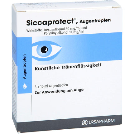 SICCAPROTECT acu pilieni 3 x 10 ml