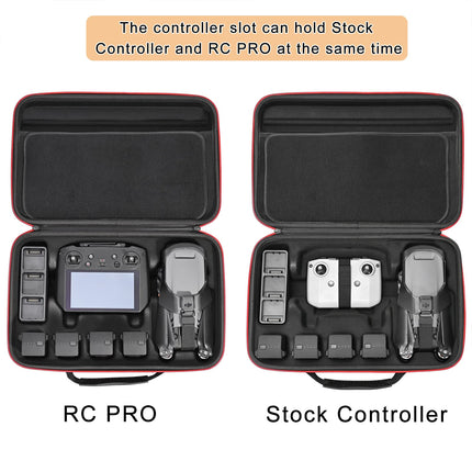 RLSOCO pārnēsāšanas soma DJI Mavic 3 Classic/Mavic 3 Fly More Combo/Cine Premium Combo — piemērota DJI RC Pro vai DJI RC kontrolierim, Mavic 3 korpuss, akumulatori, lādētājs, propelleri