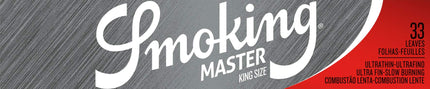 Smoking 1168 Master King Size-50 grāmatas, sudrabs