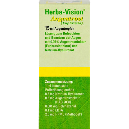Herba-vision acu pilieni "Eyebright", 15 ml