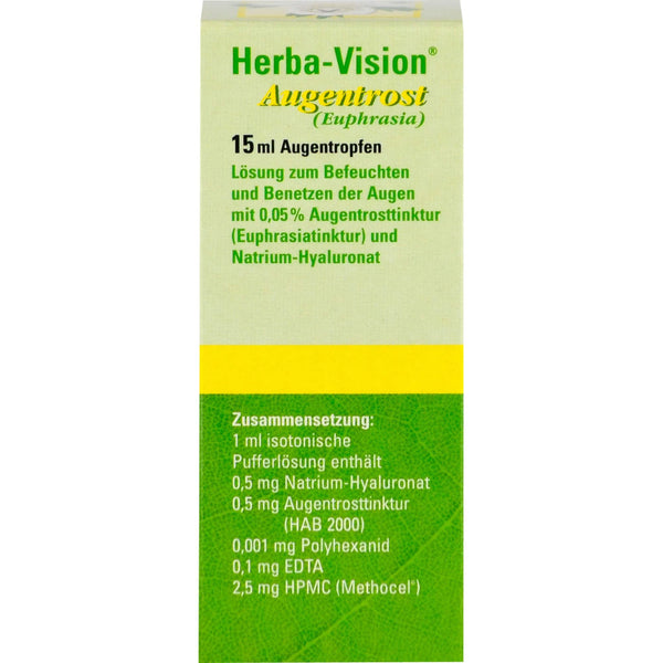 Herba-vision acu pilieni "Eyebright", 15 ml