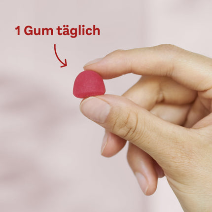 Doppelherz Skin + Hair + Nails Gums - ar vitamīniem un minerālvielām - cinks veicina normālas ādas, matu un nagu uzturēšanu - vegāns - apm. 60 mīkstas želejkonfektes