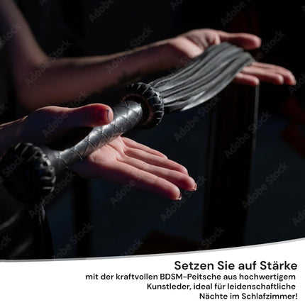 Ciets pātagas sekss: Pātagas un pātagas 49cm BDSMS rotaļlietas Pātagas sekss SM seksa rotaļlietas ekstrēmiem pāriem Pātagas sekss mīksts Pātagas BDSM rotaļlietas Ādas pātaga Pātaga SM pātaga FOPS B21-13