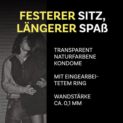 BILLY BOY prezervatīvi Love Longer 100s | 52 mm | Prezervatīvi ilgākai un intensīvākai pieredzei | (1x100 gabali)
