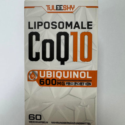Liposomālais CoQ10 ubikvinols, augsta deva 600 mg vienā porcijā, 300 mg vienā kapsulā, koenzīma Q10 aktīvā forma, dienas deva 2 kapsulas, 60 mini-mīkstās kapsulas (1 kapsulas iepakojumā)