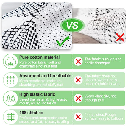 hautllaif 2 pāri ortopēdisko kompresijas zeķu, kompresijas zeķes papēžu piešiem un plantārajam fascītam, kompresijas zeķes vīriešiem un sievietēm (S/M, neilons)