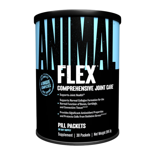 Universal Nutrition ANIMAL Flex, piemērots kultūristiem un spēka sportistiem, 30 vienības