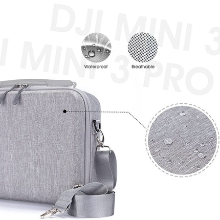 Kethvoz Mini 3 Pro somas un transportēšanas maciņš, transportēšanas maciņš DJI Drone Mini 3 Pro Fly un citu kombinēto piederumu pārnēsāšanai, transportēšanas soma ar drona propelleru komplektā