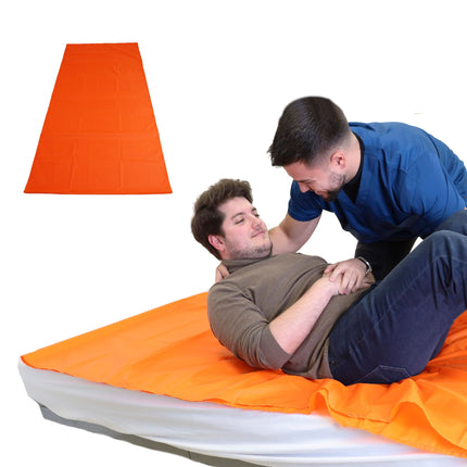 PEPE Mobility - Bīdāmā palaga gultas pacientiem 200x100 cm, bīdāmās palaga kopšana, gultasveļas pārnešana, bīdāmās palagas pacienta pārvietošana