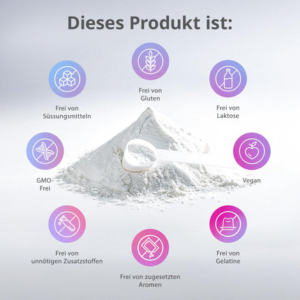 efektīva daba — Inositol Pure — 180 g tīra mioinozitola pulvera — 4000 mg mioinozitola dienā — pietiek 45 dienām